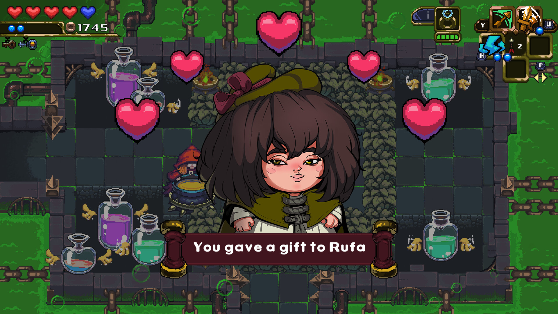 遊戲中的釣魚小遊戲