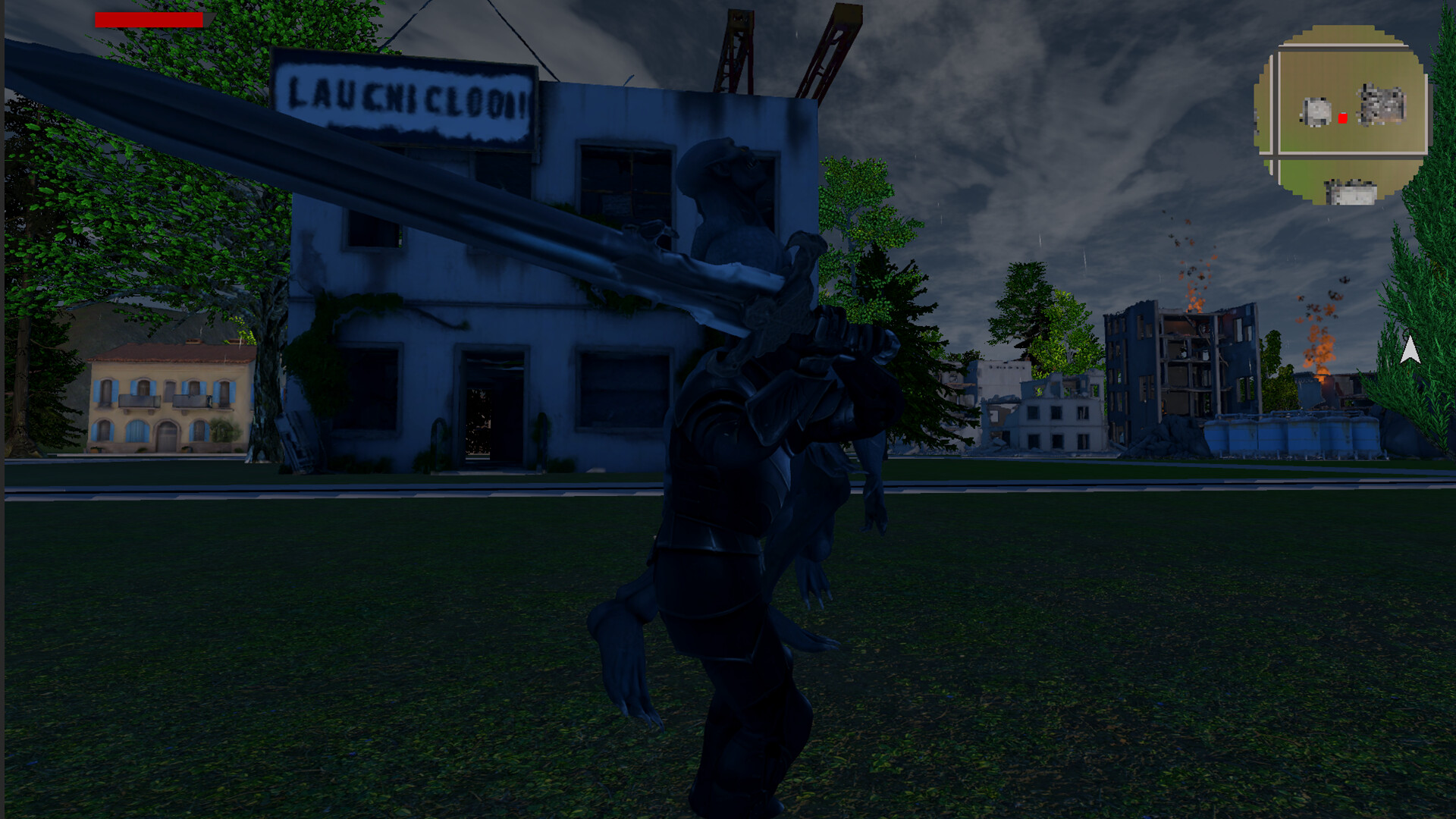 探索遊戲中充滿神秘氛圍的場景