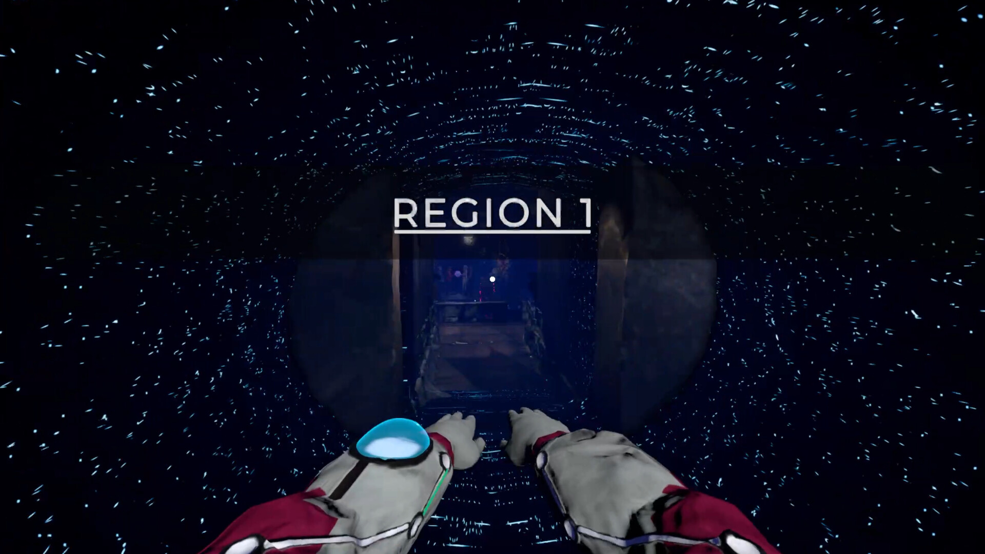 玩家在充滿象徵性物件的心靈海洋中探索。