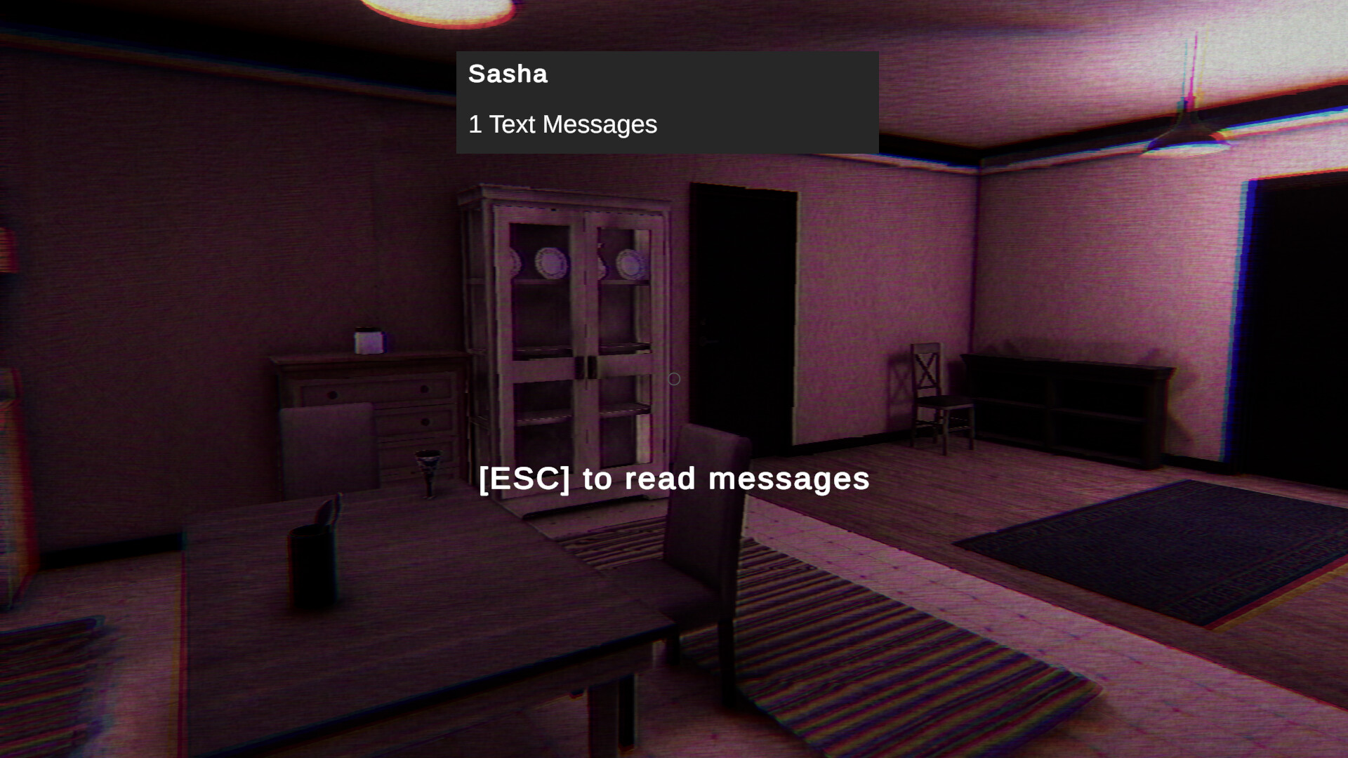 遊戲中一個充滿鐵鍊和詭異氛圍的場景。