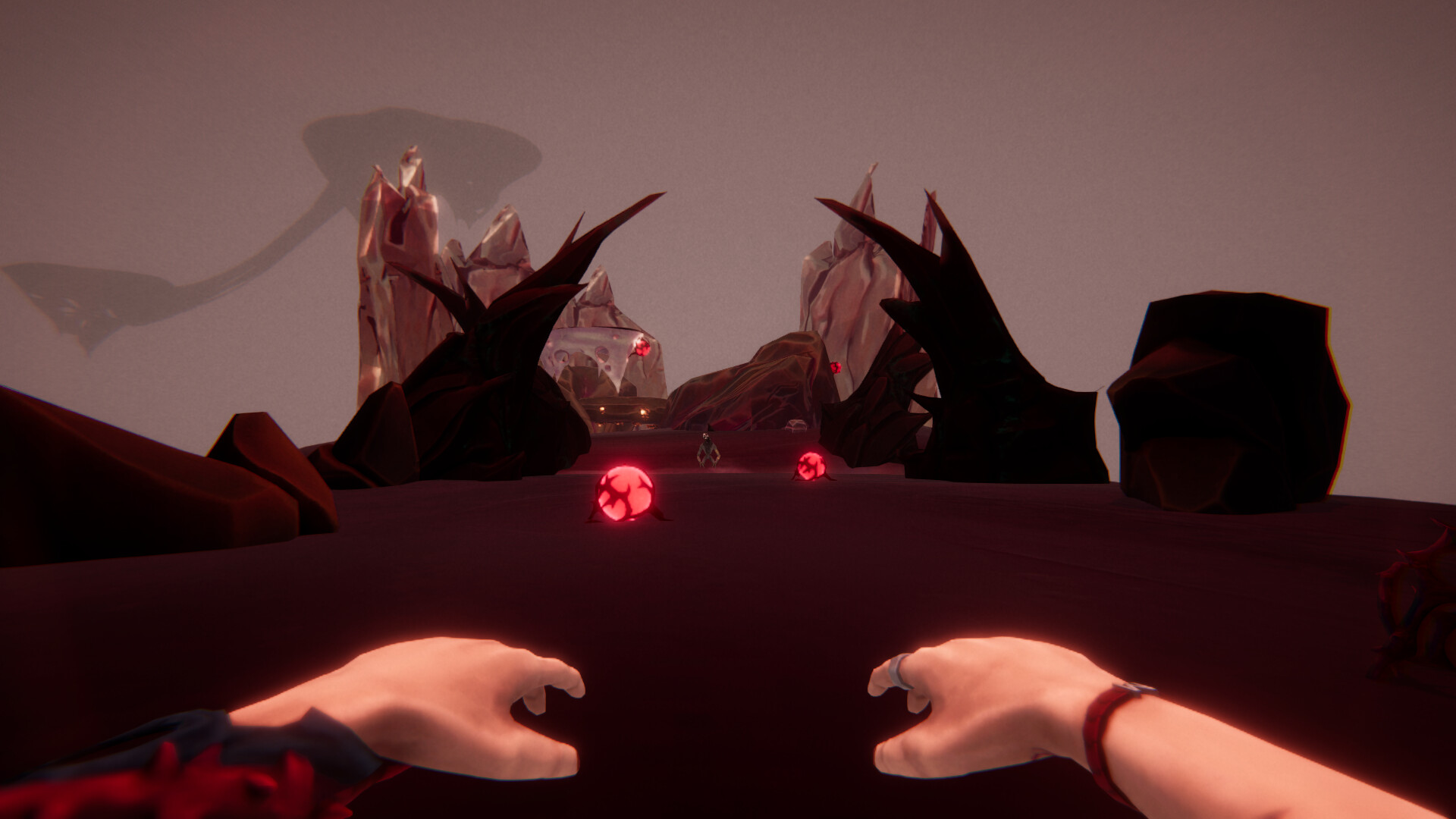 遊戲中充滿超現實與有機的場景設計