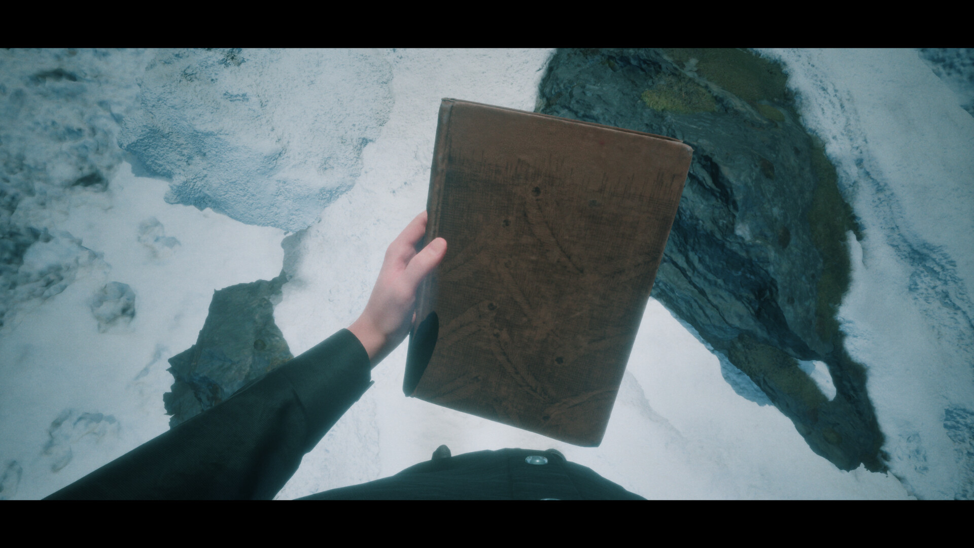 遊戲中阿爾卑斯山的壯麗景色。