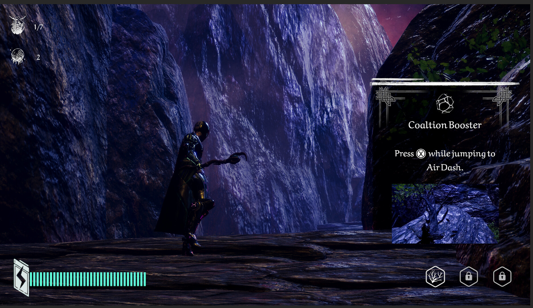 玩家在充滿氛圍的古老神殿中進行探索