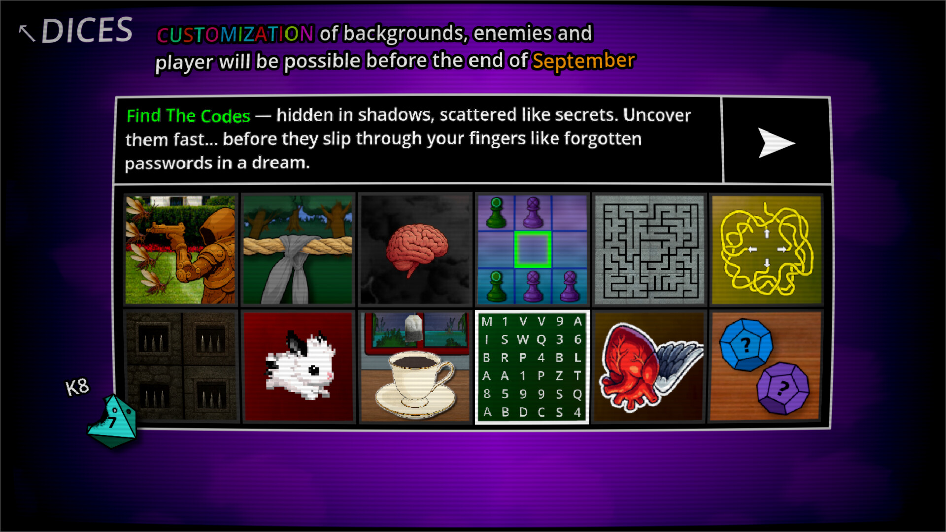 遊戲中充滿各種快節奏的挑戰。