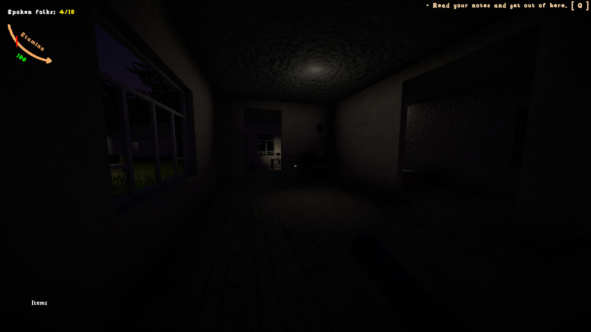 遊戲中一個充滿神秘符號的房間