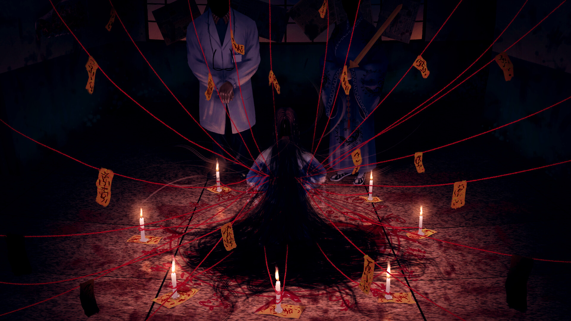 充滿 90 年代懷舊感的遊戲場景