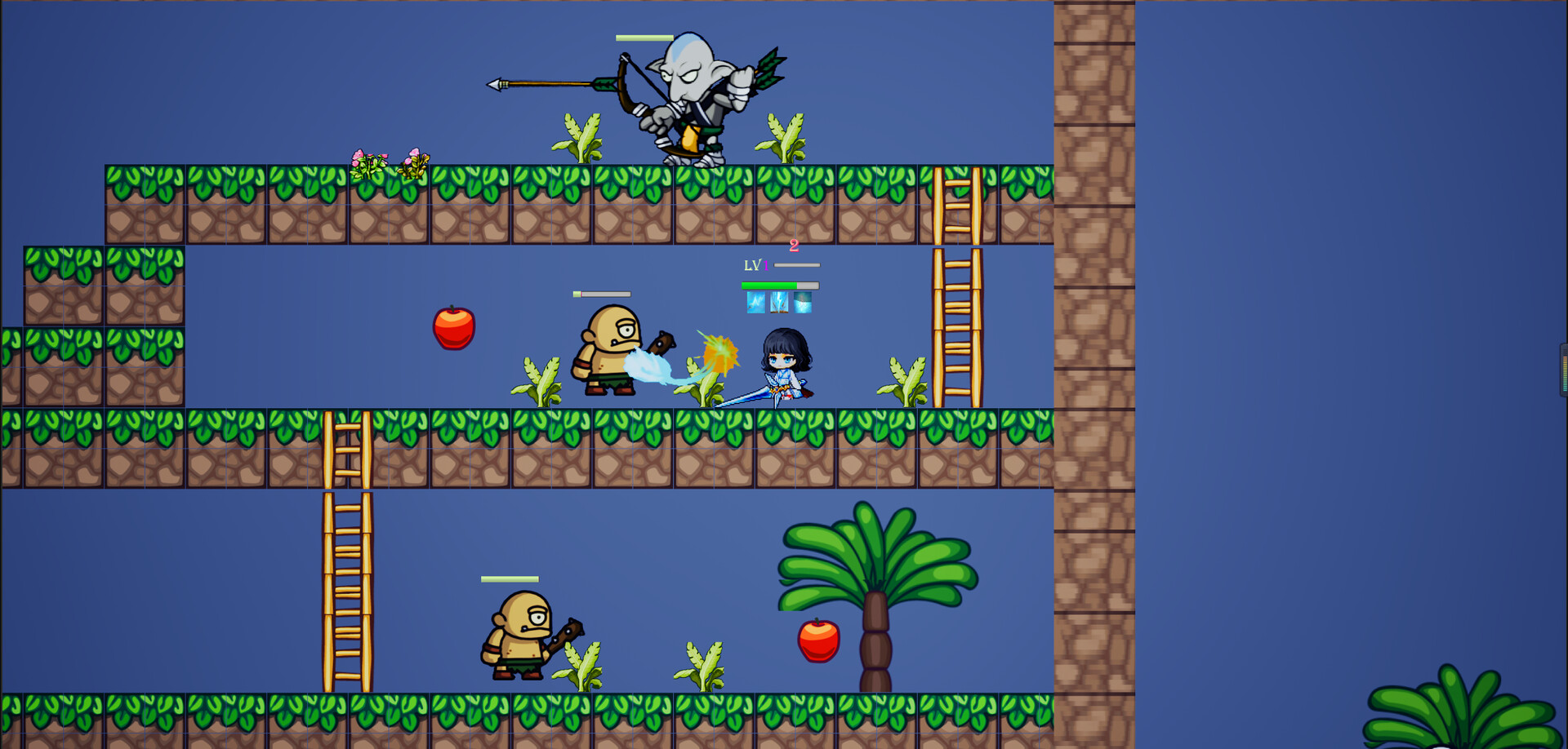 遊戲中的角色與敵人設計充滿想像力