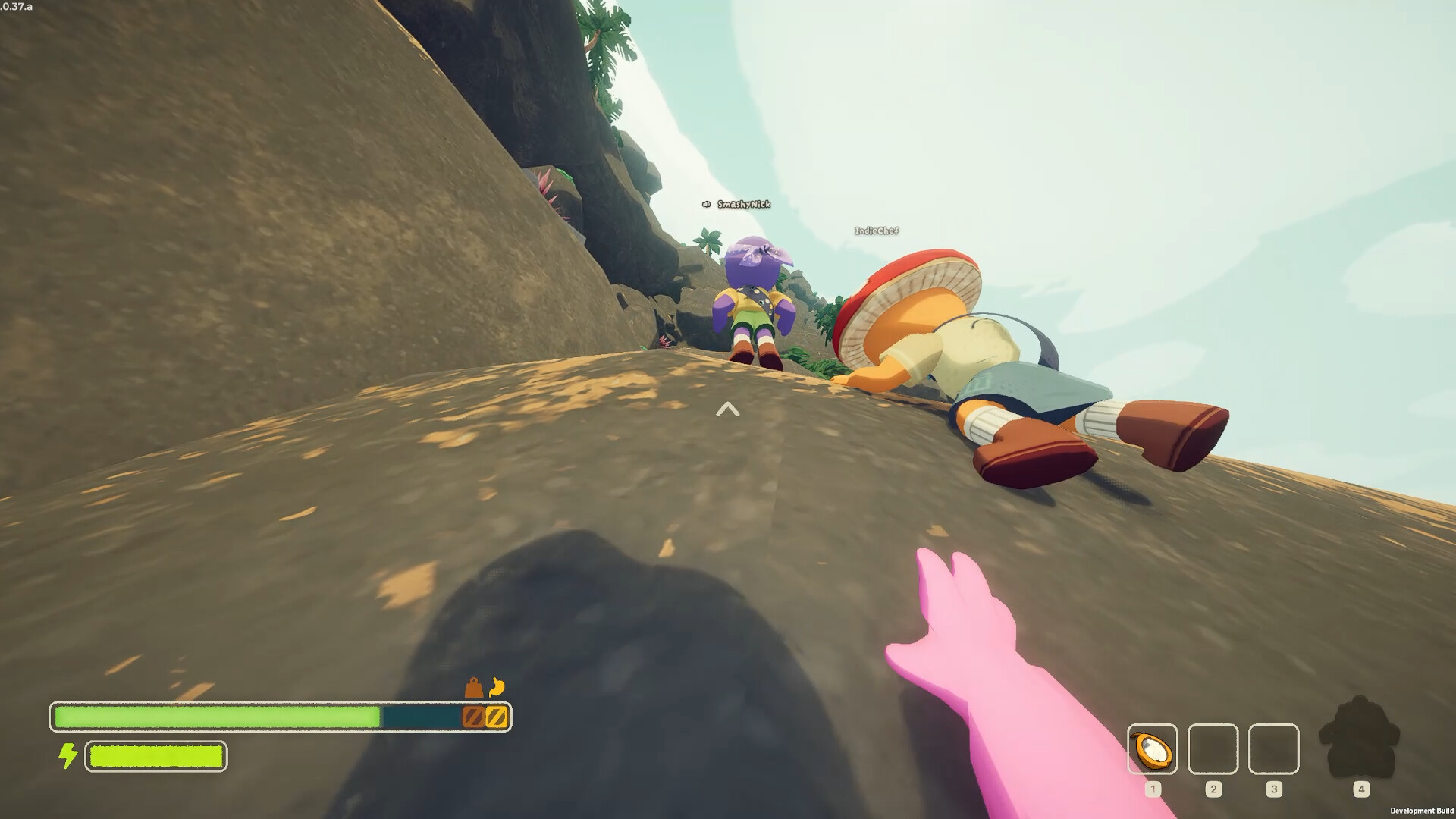 從高處俯瞰美麗的島嶼