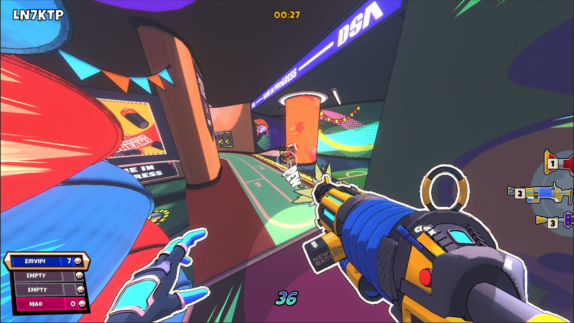 利用壁走等跑酷技巧在場景中穿梭