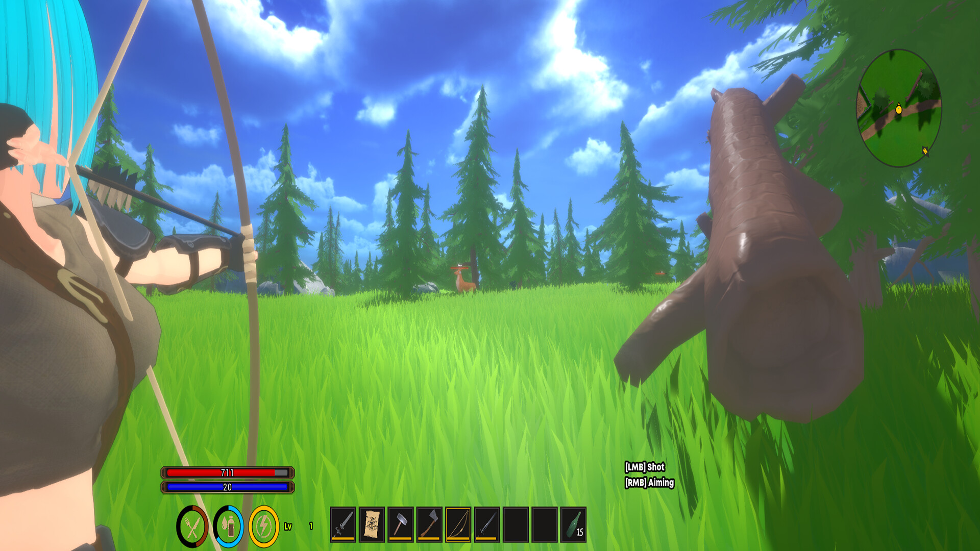 玩家在遊戲中建造自己的家園