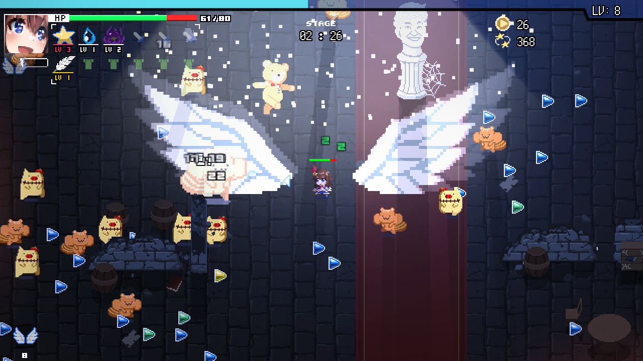 每位角色都有獨特的攻擊方式