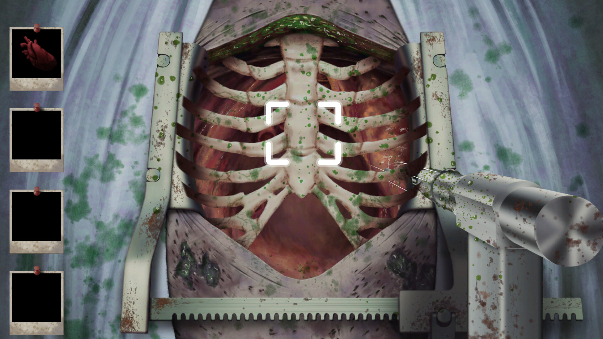 遊戲中詭異而又充滿美感的畫面