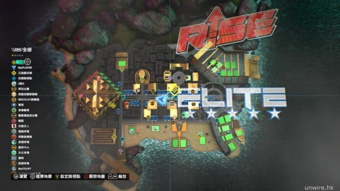 The City 模式中的街頭球場