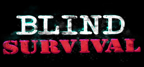 盲目生存遊戲主視覺圖,呈現抽象的音波感