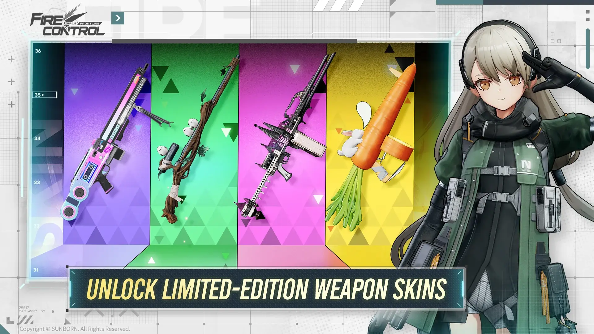 《少女前線：火力控制》戰鬥畫面