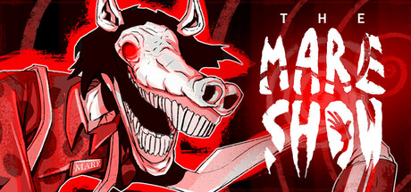 遊戲的主視覺圖，展示了怪誕的馬戲團主題和恐怖氛圍