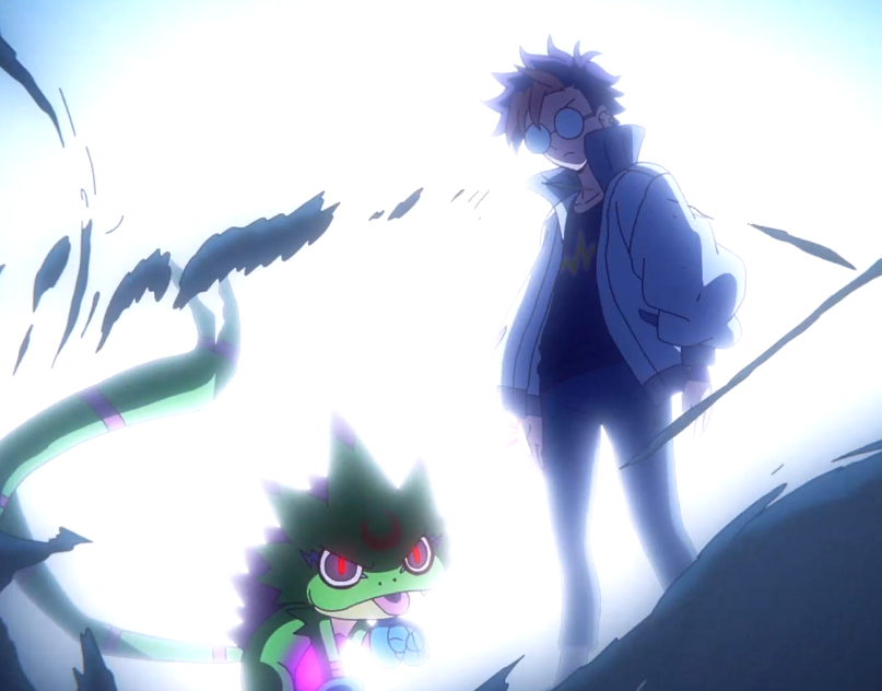 守宮獸展現出靈活敏捷的戰鬥風格。