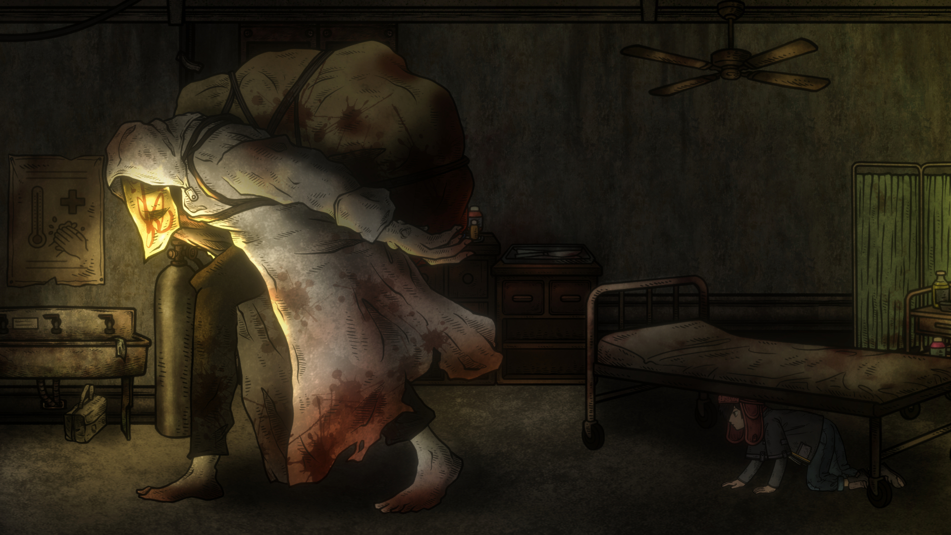 遊戲中充滿奇幻色彩的謎題場景。