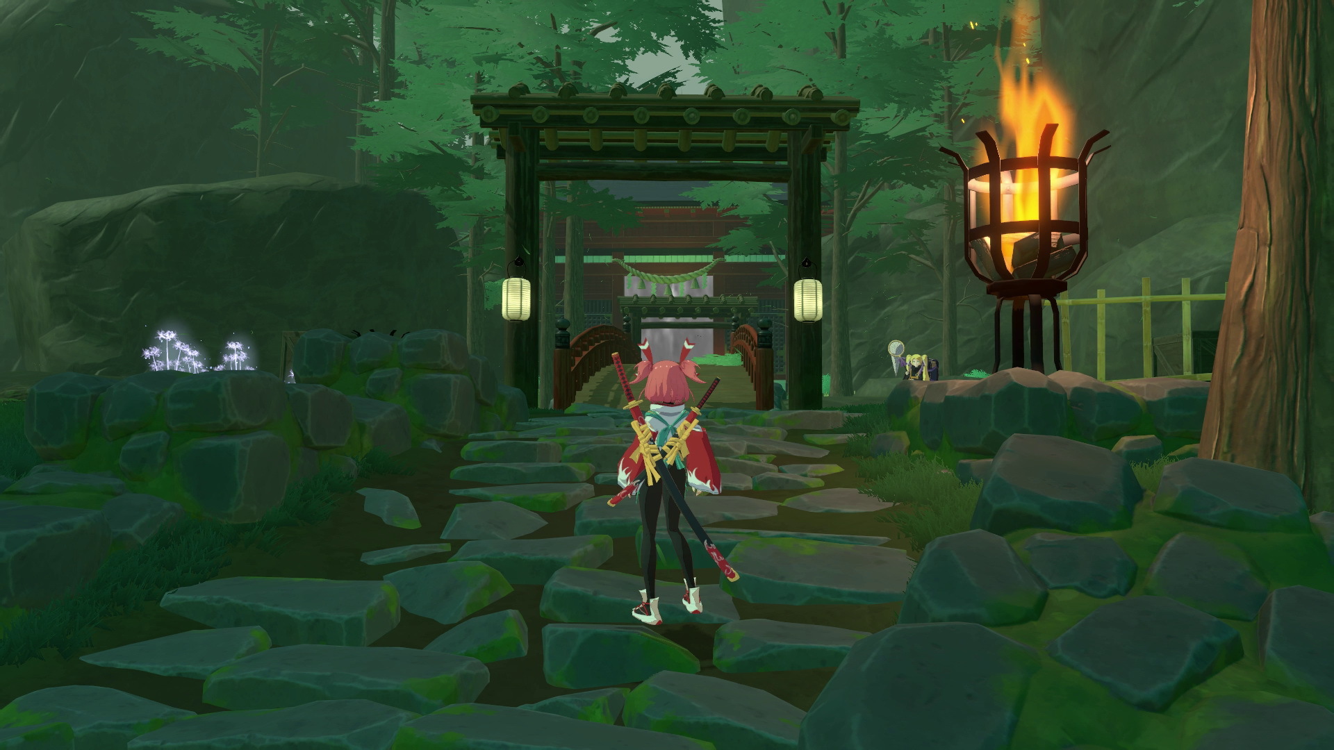 遊戲初始關卡徒野的場景