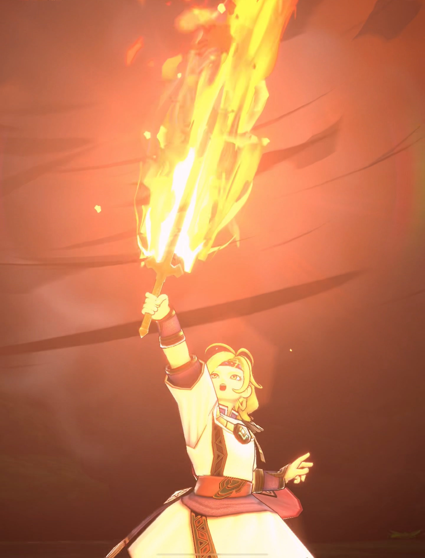 遊戲中施放必殺技時的帥氣動畫演出。