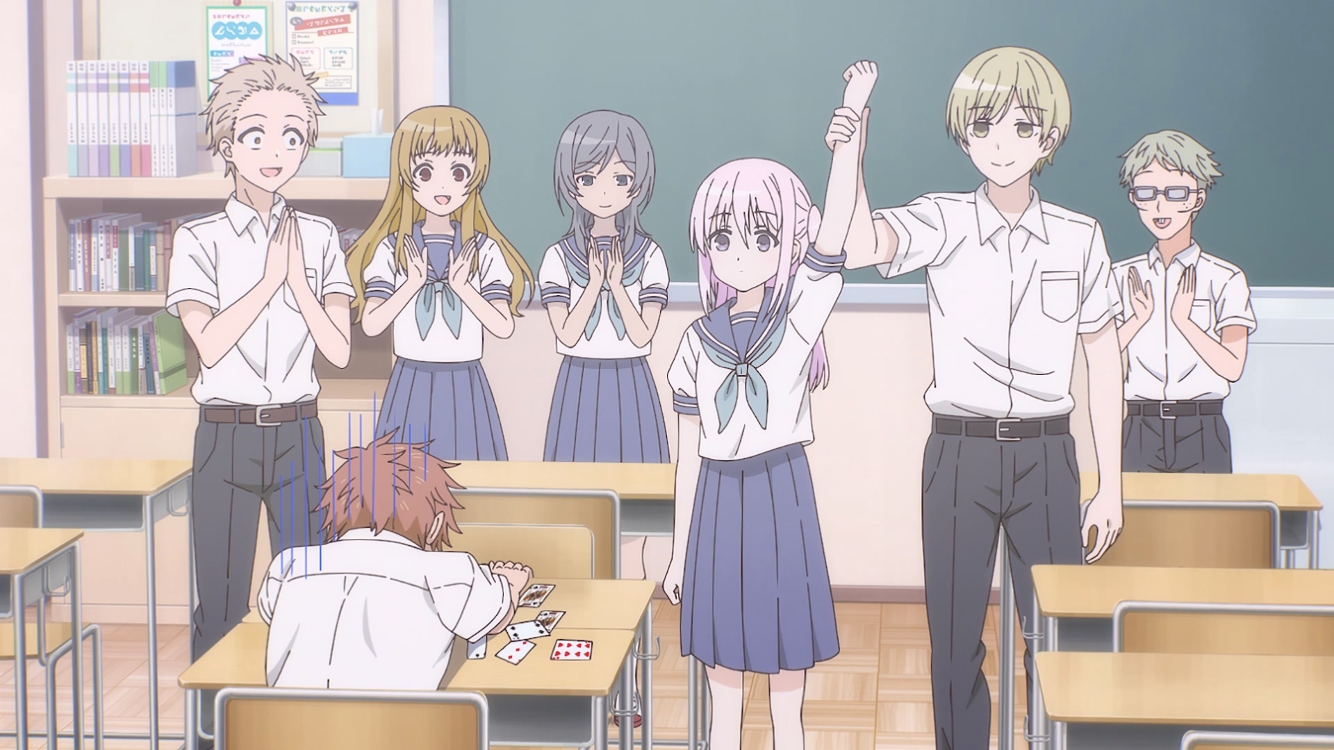 抽鬼牌對決的勝利者是柏田