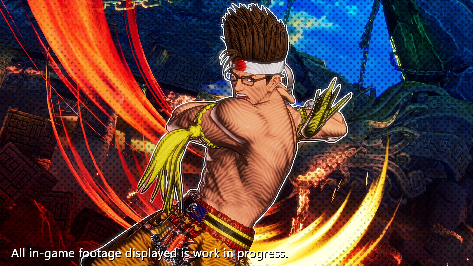 遊戲中的對戰畫面