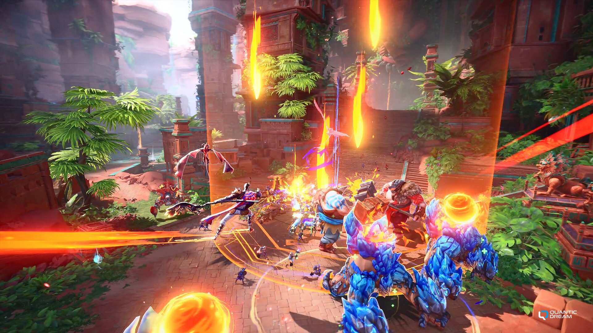 玩家可在空中自由飛行，掌握戰場動態