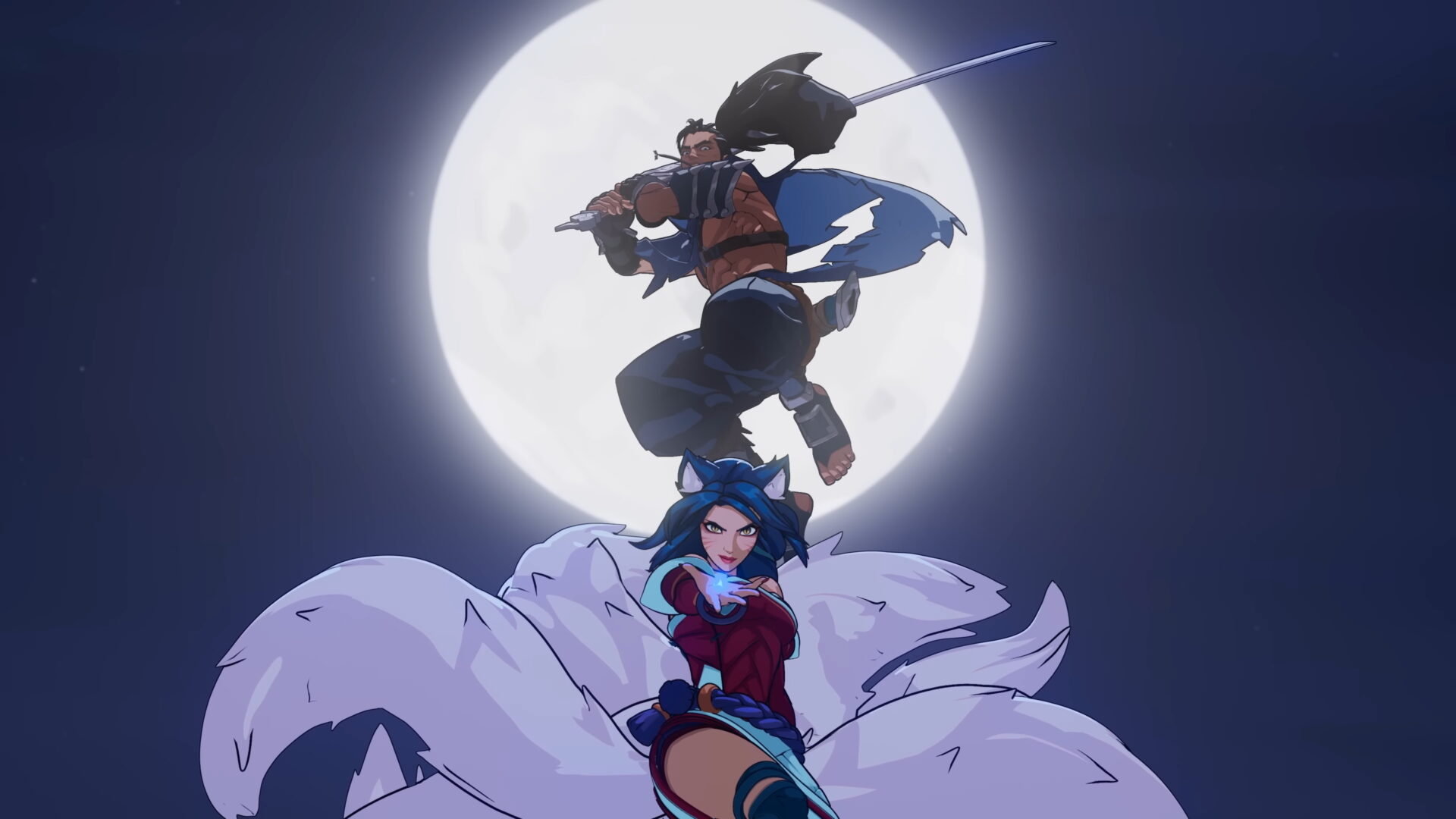 《2XKO》的對戰畫面，充滿動感的視覺效果。