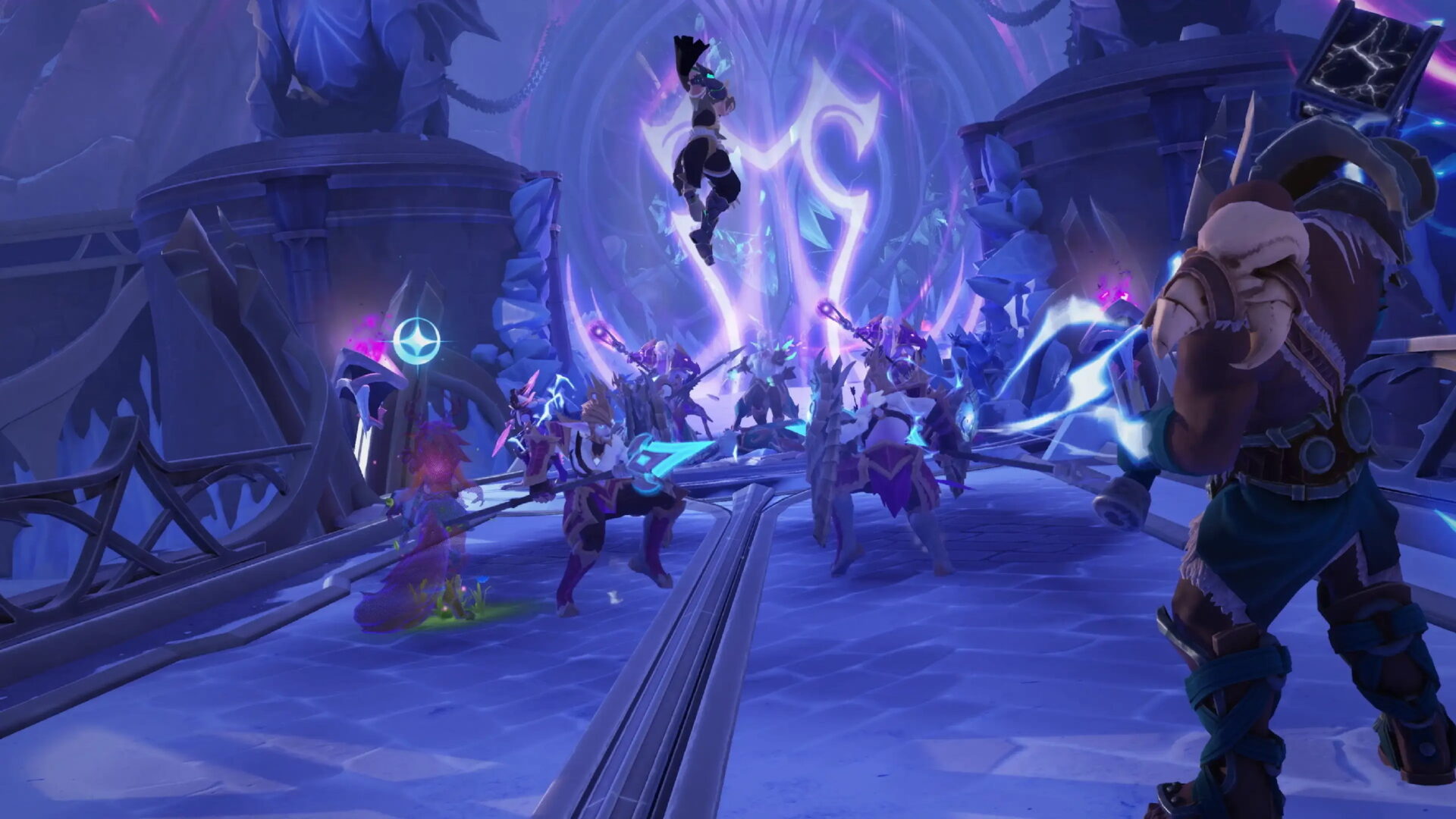 秘境戰盟的地下城擁有豐富多變的奇幻場景。