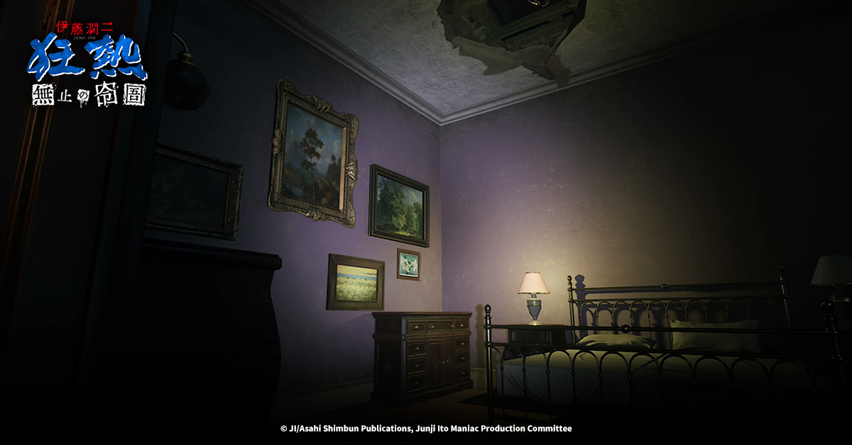 一名角色手持物品,似乎在探索解謎。