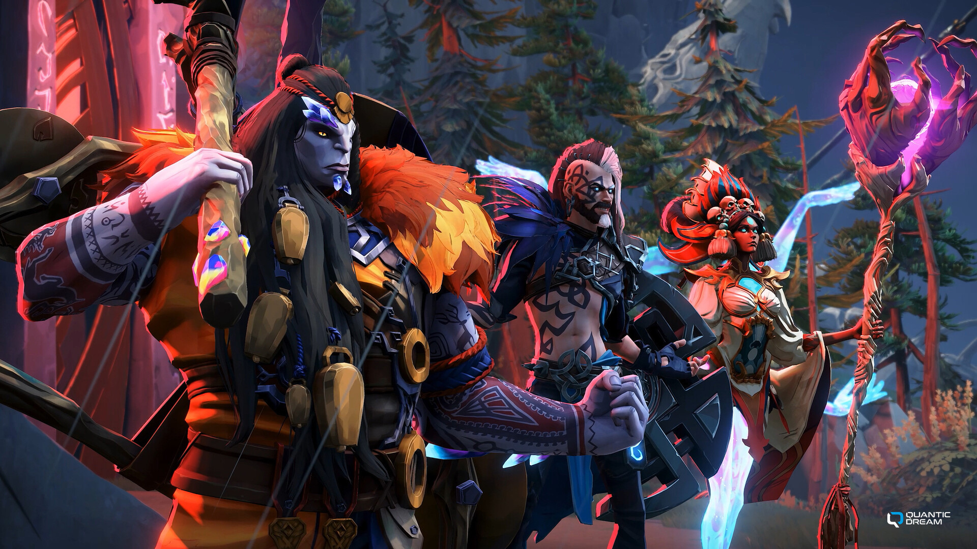 風格獨特的馭法者角色