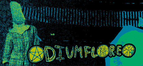 遊戲的宣傳主視覺，充滿抽象與不安的元素。