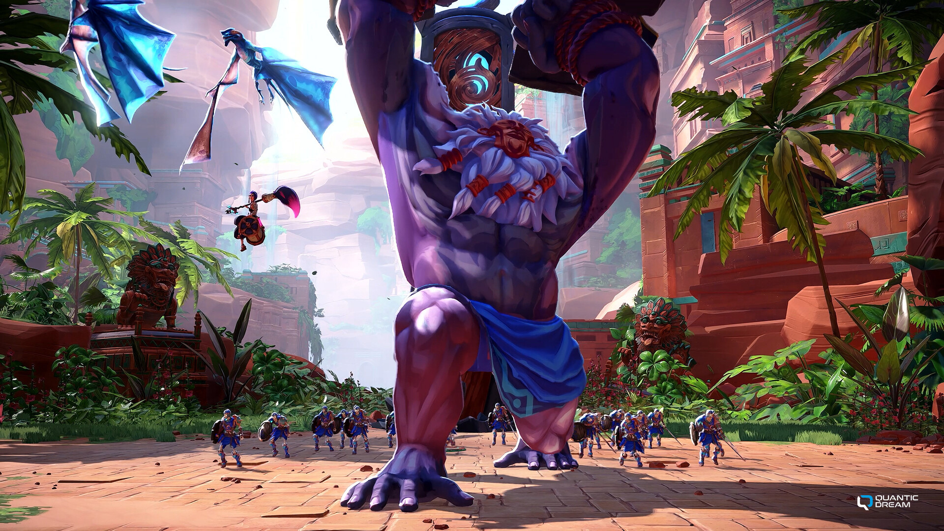 召喚巨大的泰坦足以改變戰局