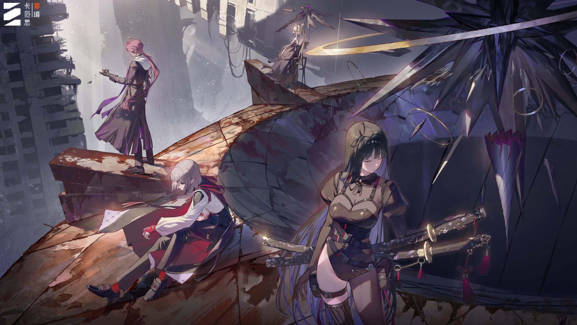 《卡厄思夢境》的角色與場景充滿了黑暗奇幻風格