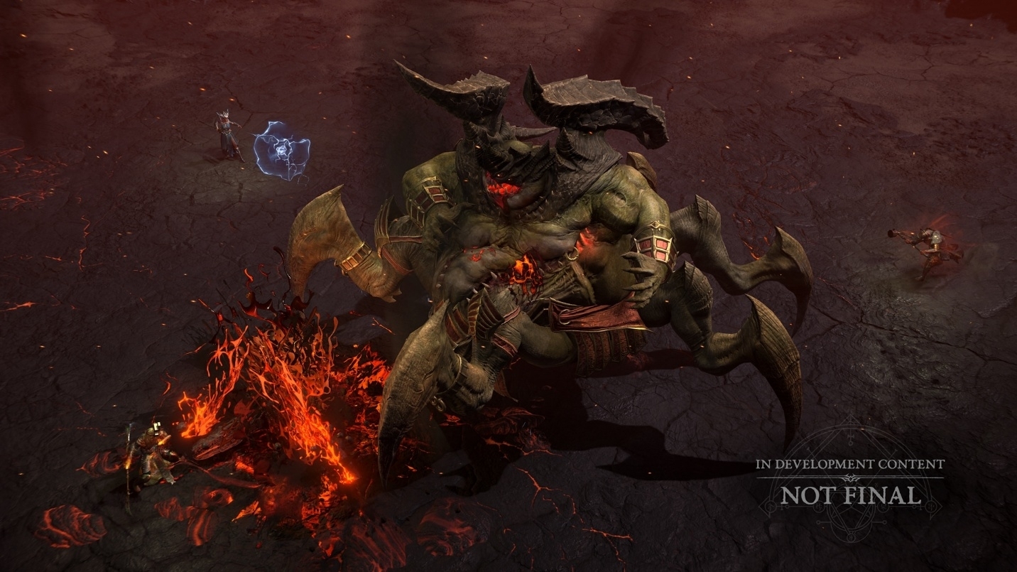 阿茲莫丹在暗黑破壞神 4 中的美術概念圖。