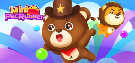 遊戲主視覺圖,展現了遊戲的像素風格與主要角色。