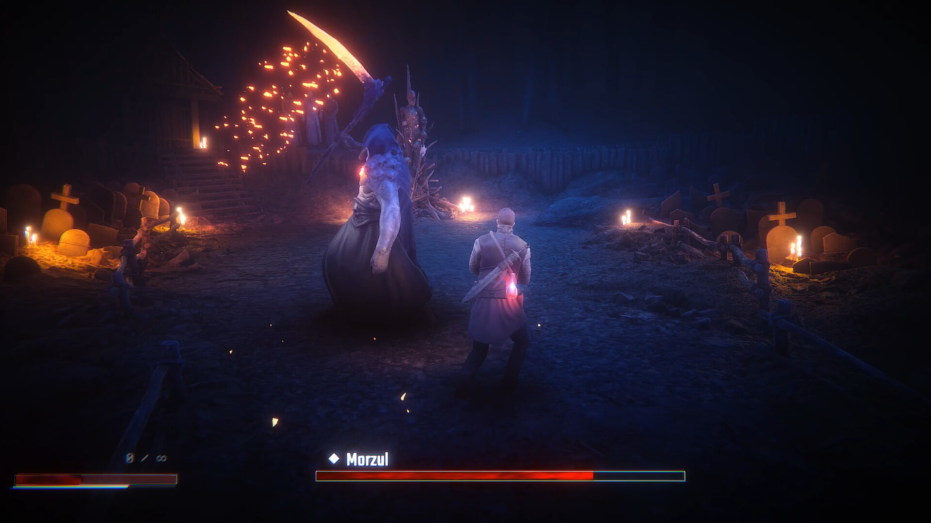 燭光是黑暗中唯一的光源，也可能是陷阱的開端。