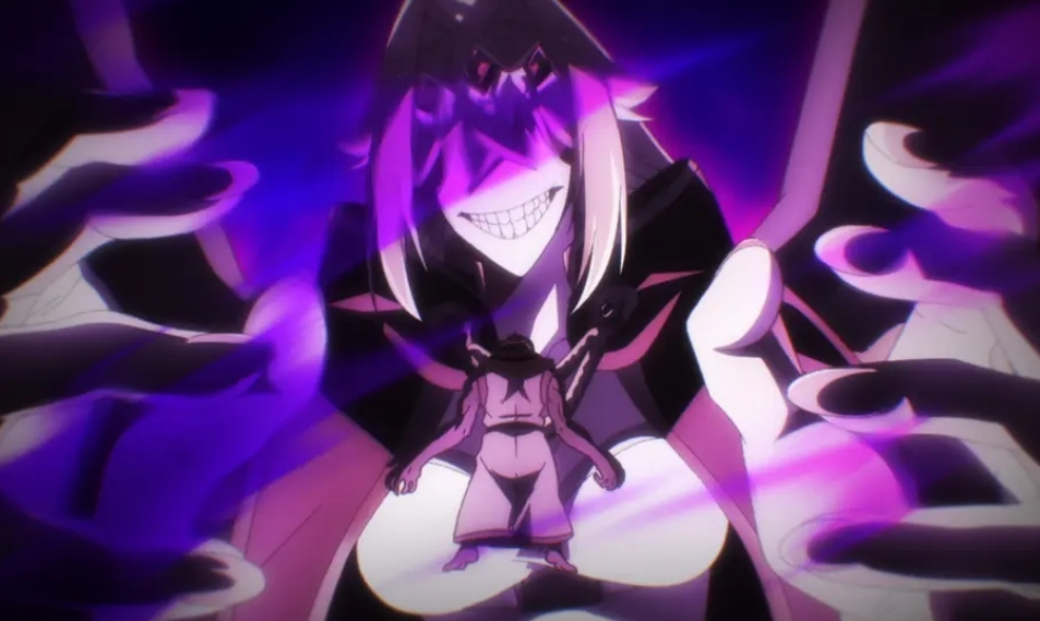 動畫透過特殊演出手法展現主角的壓倒性實力