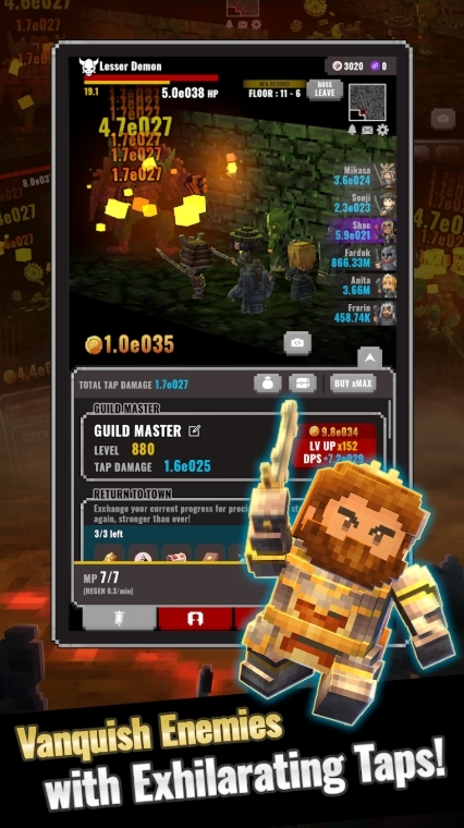 遊戲中的冒-險者角色美術圖