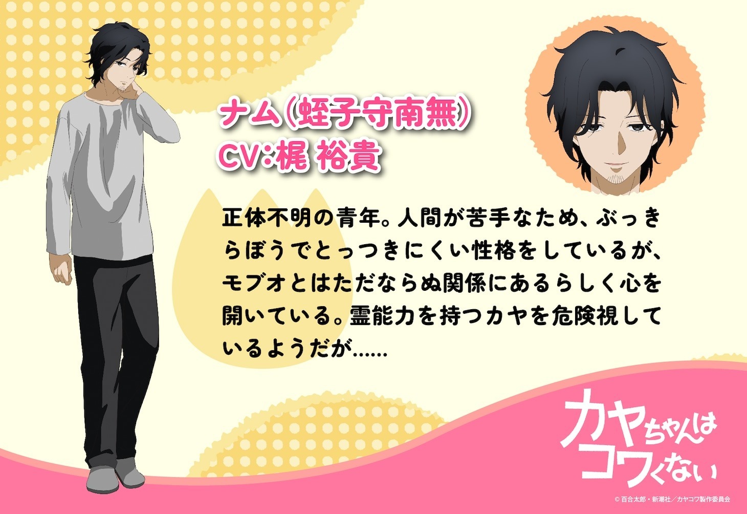 動畫《神八小妹不可怕》中的角色美術圖。