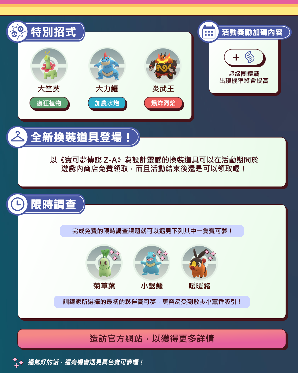 以《寶可夢傳說 Z-A》為靈感設計的換裝道具。