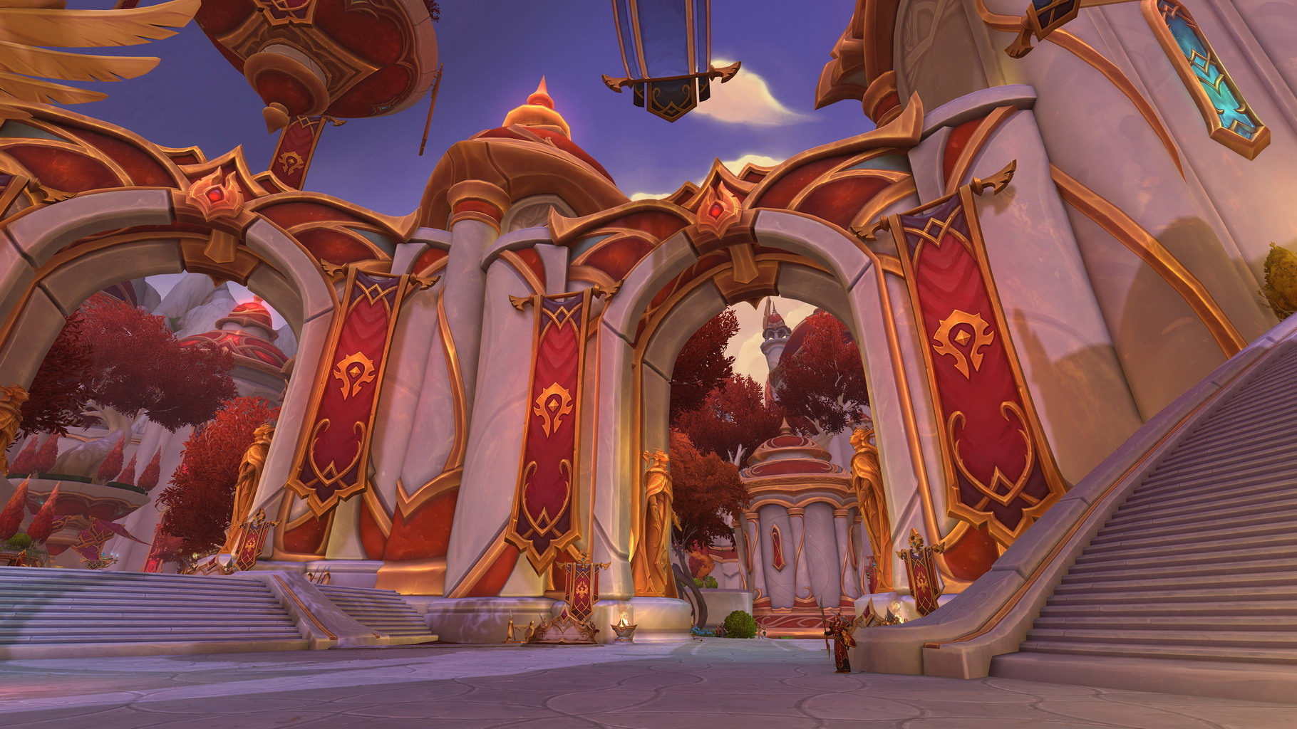 至暗之夜中聖光與虛無的衝突場景