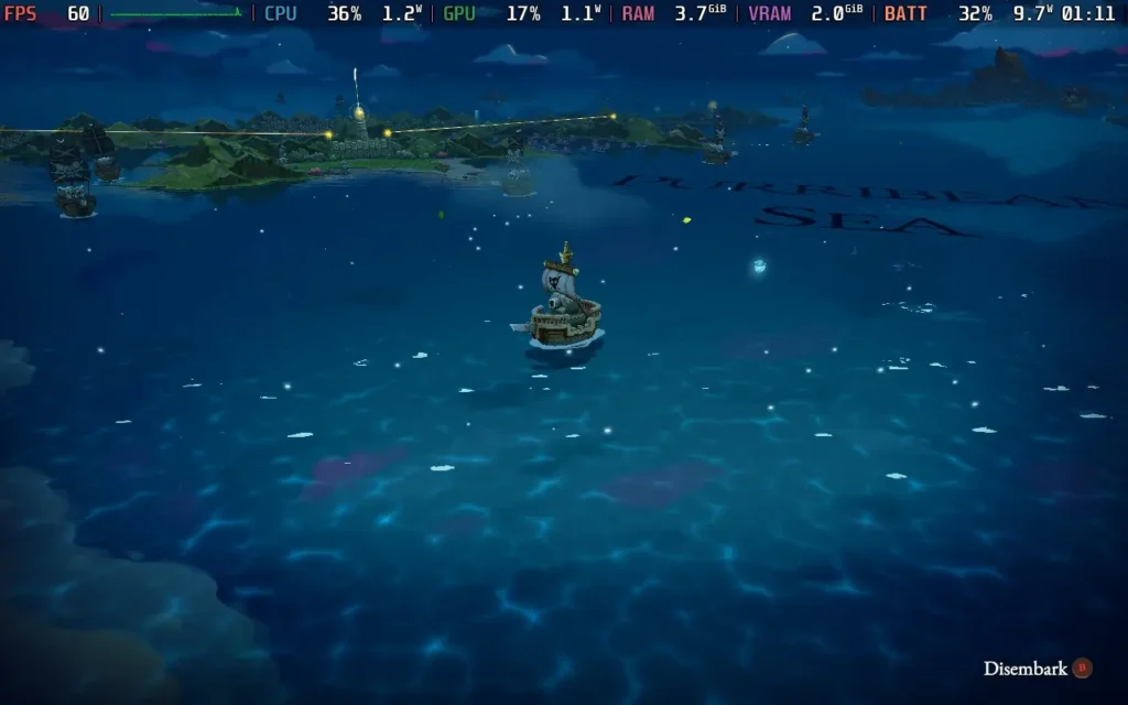 遊戲在Steam Deck上性能表現優異,畫面流暢