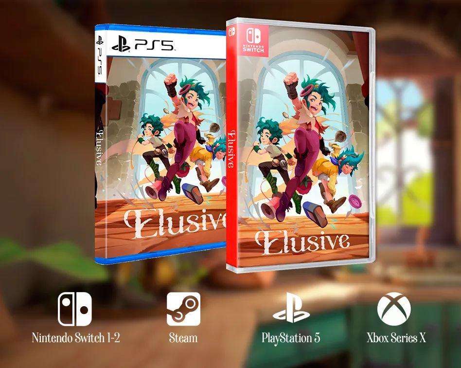 Elusive 實體版封面