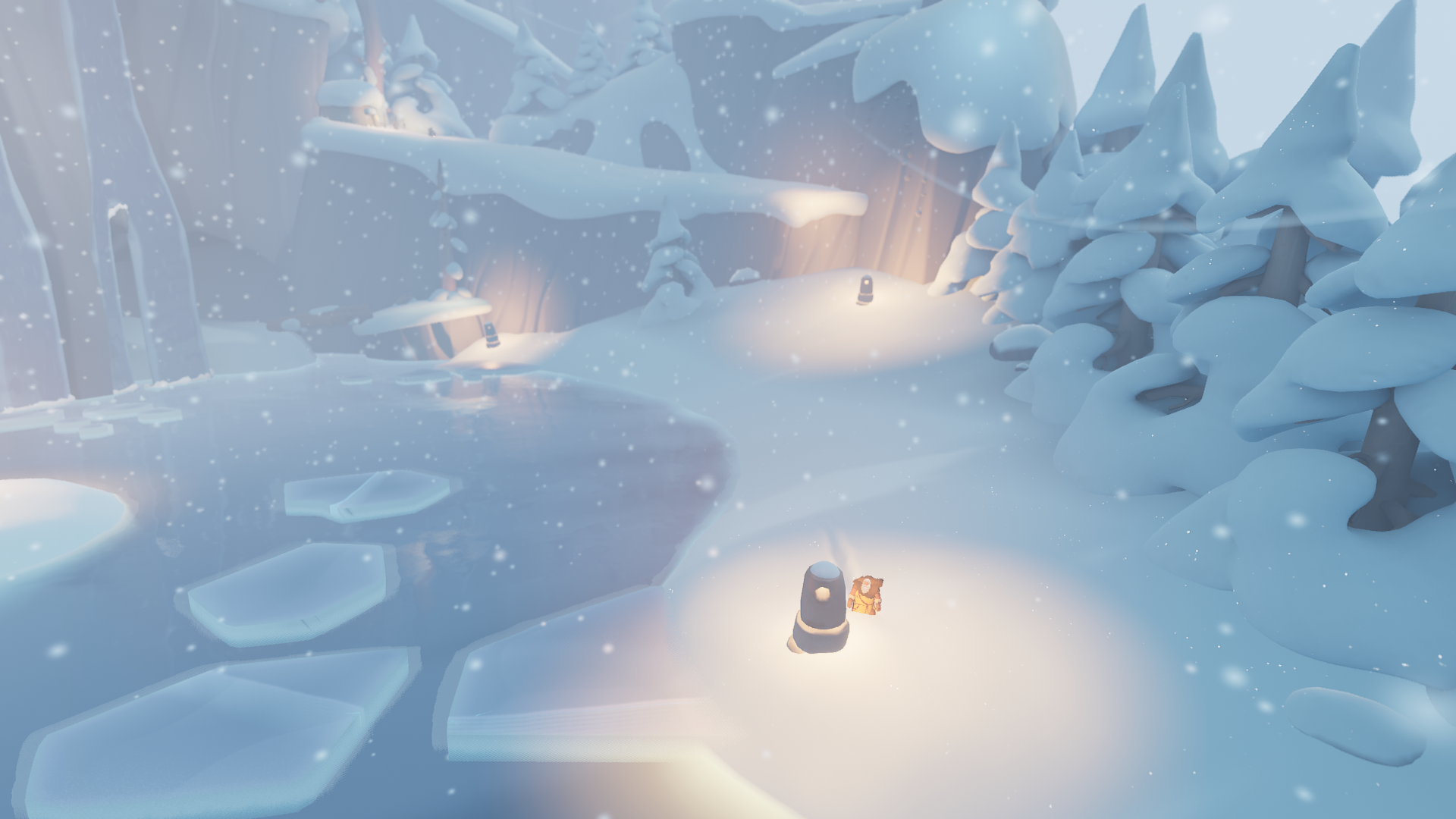 玩家可以藉由控制時間的流動來與場景互動