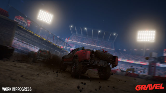 礫石的競技場賽道充滿挑戰