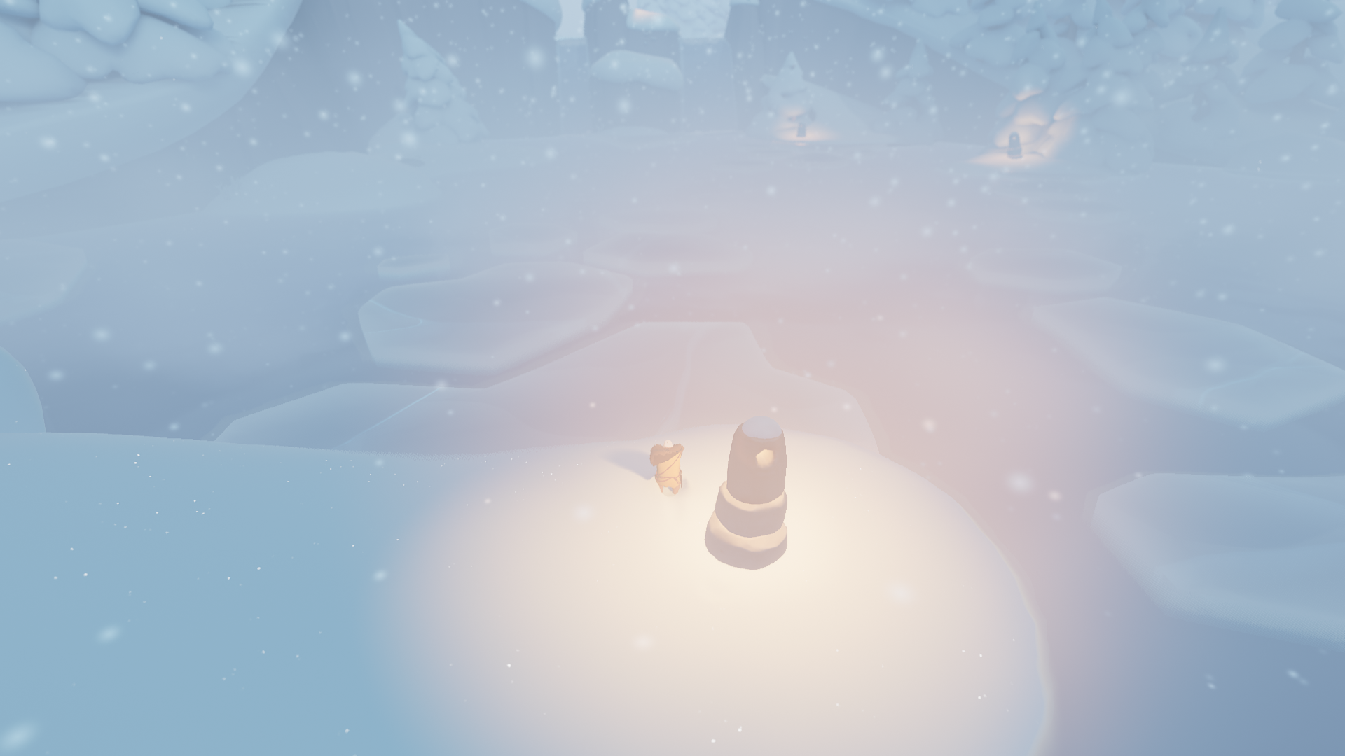 在嚴酷的雪地中跋涉是遊戲中難度較高的章節