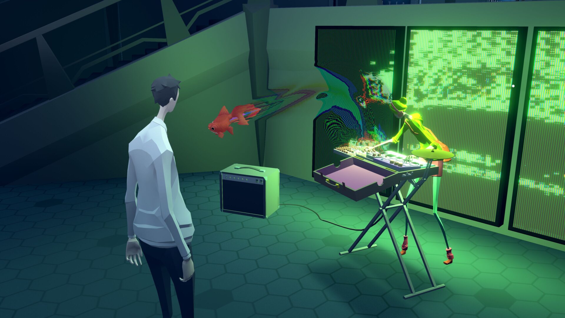 主角在幻想中掙脫現實的束縛。