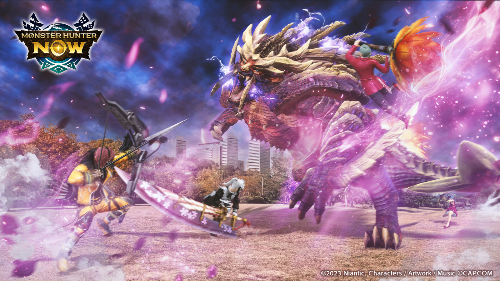 怨虎龍在《Monster Hunter Now》中登場