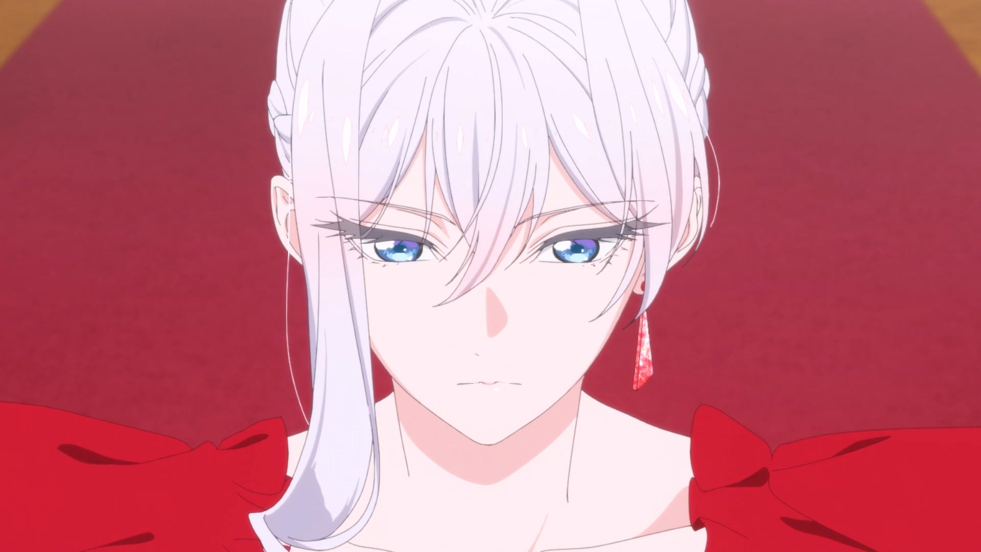 史卡蕾特平時是一位冷漠的大小姐,這是她長年忍耐的結果。